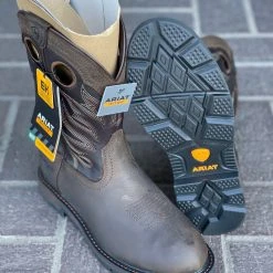 Ariat Groundwork Waterproof Round Toe Work Boot Men