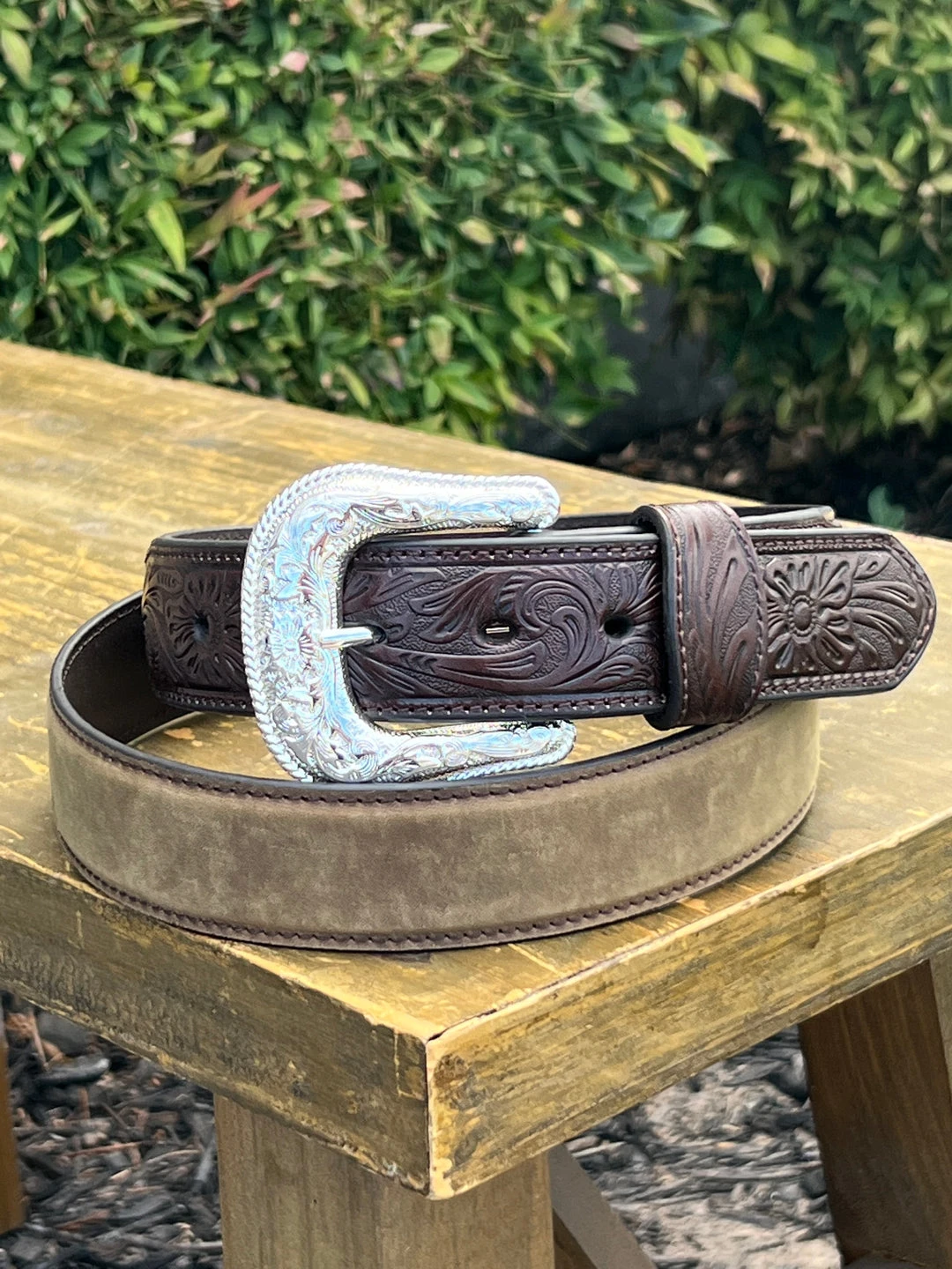 Guadalajara Western Wear Nocona Brown Bullhide Belt 3 Guadalajara Western Wear Nocona Brown Bullhide Belt