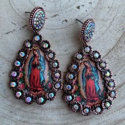 Guadalajara Western Wear Virgencita Gold