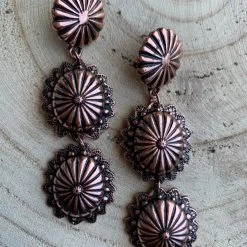 Guadalajara Western Wear Bronze Long Stud