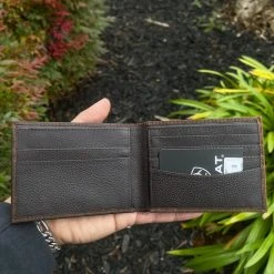Guadalajara Western Wear Ariat Mens Dark Chocolate Bi-Fold Wallet