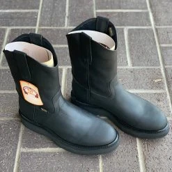 Guadalajara Western Wear Original Michel Boots Men's Pull On Work Boot Black Soft Toe 11 Guadalajara Western Wear Original Michel Boots Men's Pull On Work Boot Black Soft Toe