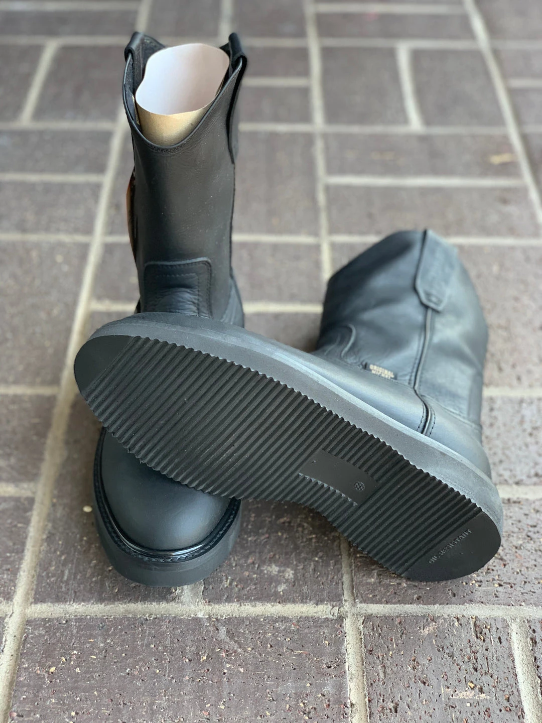 Guadalajara Western Wear Original Michel Boots Men's Pull On Work Boot Black Soft Toe 6 Guadalajara Western Wear Original Michel Boots Men's Pull On Work Boot Black Soft Toe