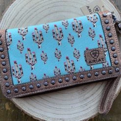 Guadalajara Western Wear Ariat Cactus Wallet