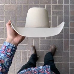 Guadalajara Western Wear Men Renegado 6x Silverbelly Fur Felt Cowboy Hat (EXCLUSIVE ITEM)