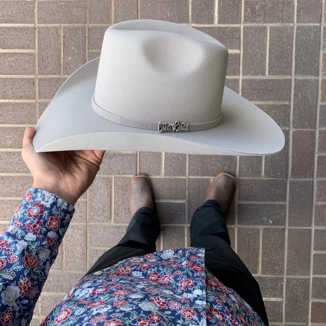 Guadalajara Western Wear Renegado 6x Mist Grey Fur Felt Cowboy Hat (EXCLUSIVE ITEM) 3 Guadalajara Western Wear Renegado 6x Mist Grey Fur Felt Cowboy Hat (EXCLUSIVE ITEM)