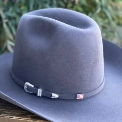 Guadalajara Western Wear Men American Hat Co. 7x Steel Grey Crown: Minnick Brim: 4" CHL Trim: 2 CAHS