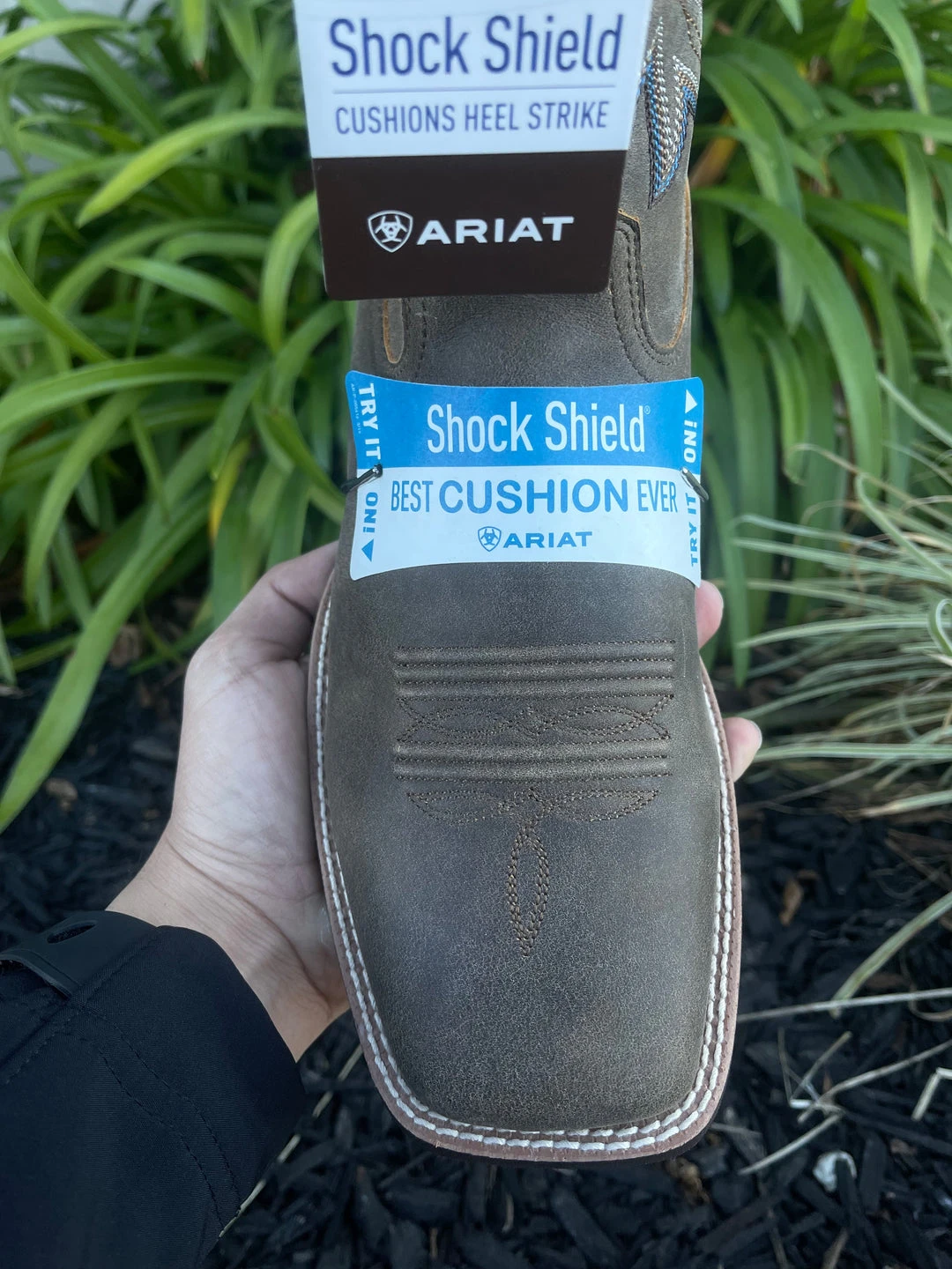 Ariat Men's Brander Bear Brown Western Boot 4 Ariat Men's Brander Bear Brown Western Boot