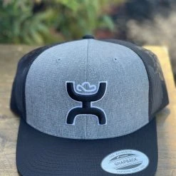 Guadalajara Western Wear Hooey Sterking Grey/Bk