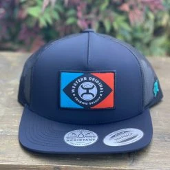 Guadalajara Western Wear Hooey IRIS Blk Cap