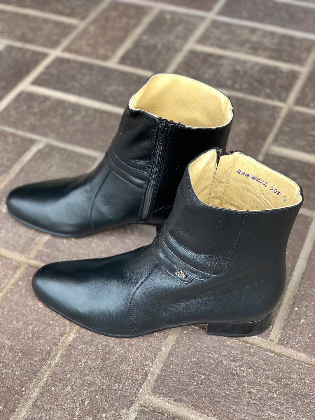 Guadalajara Western Wear Men El Besserro Side Zipper Black Round Toe Ankle Boot 3 Guadalajara Western Wear Men El Besserro Side Zipper Black Round Toe Ankle Boot