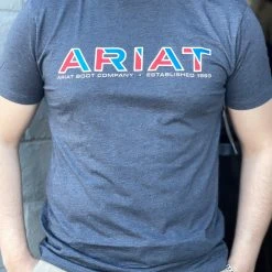 Guadalajara Western Wear Ariat Shadow 93 T-Shirt Men