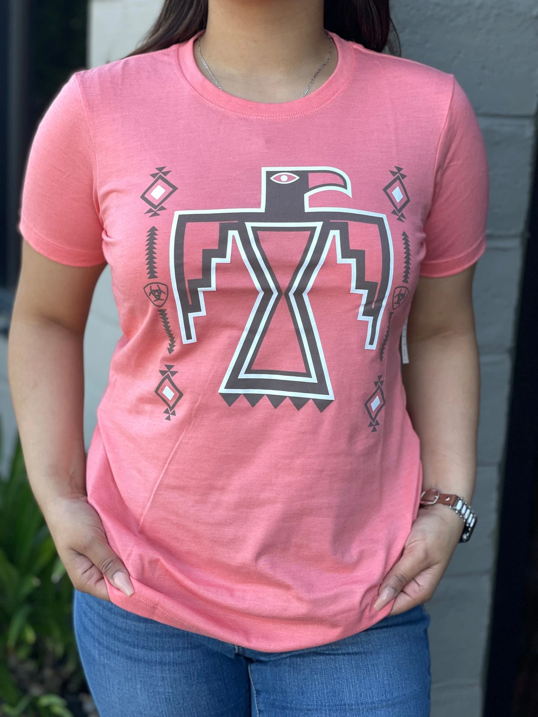 Guadalajara Western Wear Women Ariat Free Bird T-Shirt 3 Guadalajara Western Wear Women Ariat Free Bird T-Shirt