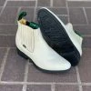 Guadalajara Western Wear La Barca Winter White Rubber Sole Charro Boot Men