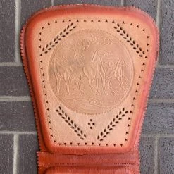 Guadalajara Western Wear Accessories Leather Car Seat Cover / Respaldo De Cuero Para Carro (Horses)