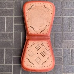 Guadalajara Western Wear Leather Car Seat Cover / Respaldo De Cuero Para Carro (Aztec Calendar)