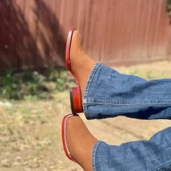 Guadalajara Western Wear Los Altos Women Wide Square Square Toe Chedron Suede Ankle Boot