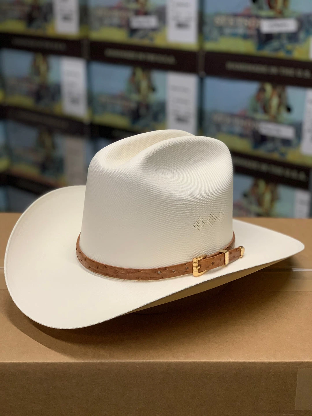 Guadalajara Western Wear Tombstone 1000x Johnson (Copa Chica) Toquilla Avestruz Cognac 6 Guadalajara Western Wear Tombstone 1000x Johnson (Copa Chica) Toquilla Avestruz Cognac