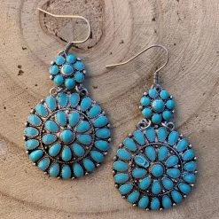 Guadalajara Western Wear Women Baby Blue Blossom