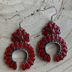 Guadalajara Western Wear Red Squash Blossom Women