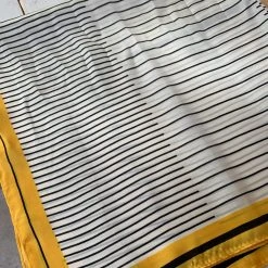 Guadalajara Western Wear Black And Yellow Print Accessories