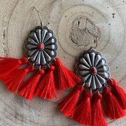 Guadalajara Western Wear Red Tassels