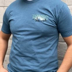 Guadalajara Western Wear Men Ariat Rising Sun T-Shirt