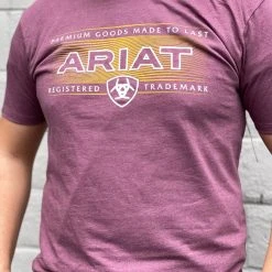 Guadalajara Western Wear Men Ariat Branded Logo T-Shirt
