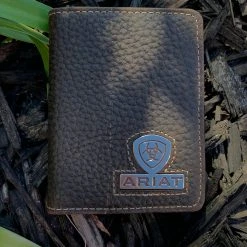 Guadalajara Western Wear Ariat Mens Bifold Concho Ariat Sighn Accessories