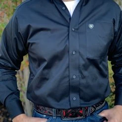 Guadalajara Western Wear Men Ariat Mexico Team Logo Sleeve Shirt