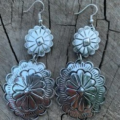 Guadalajara Western Wear Double Silver Concho Women