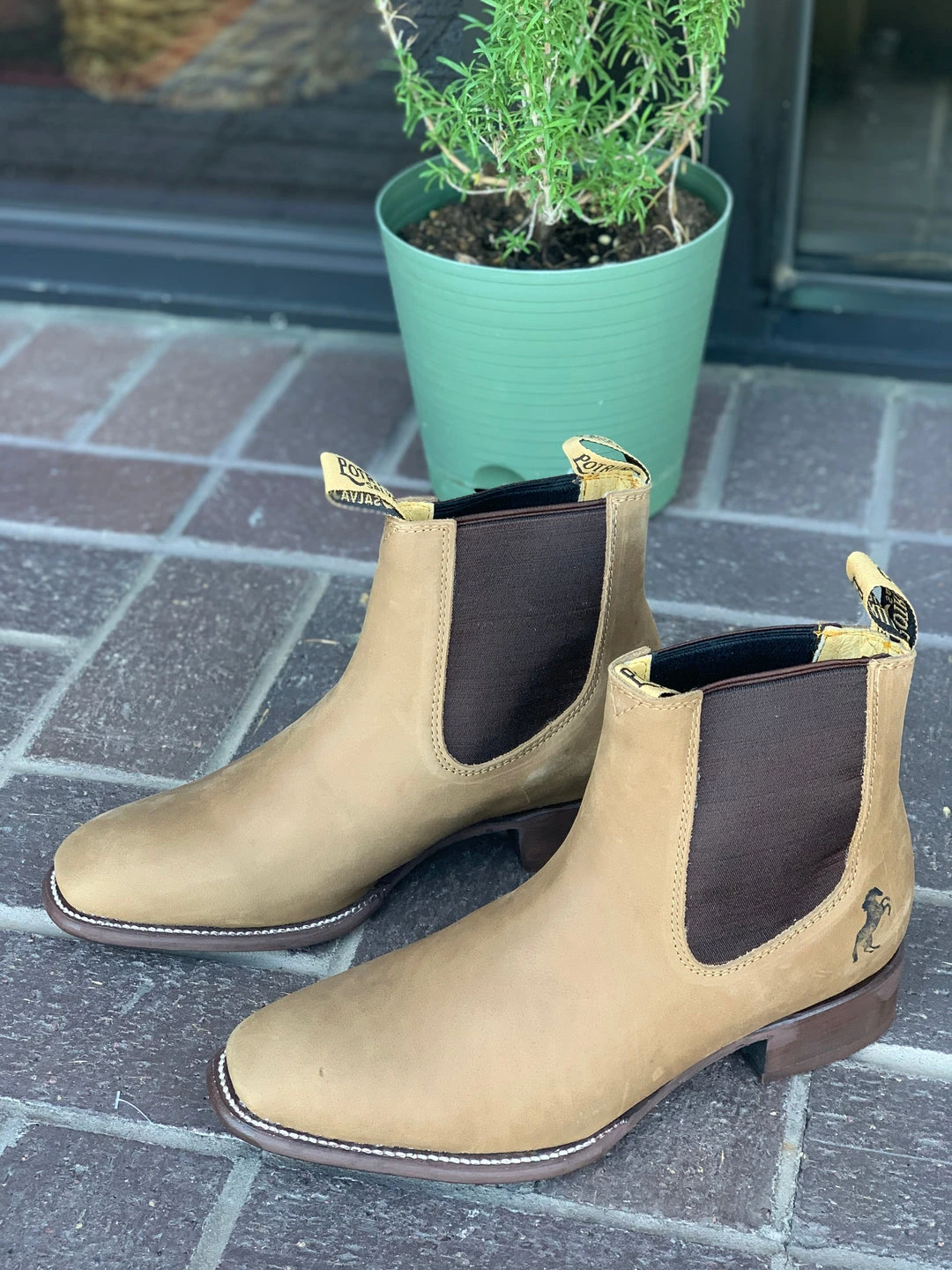 Guadalajara Western Wear Crazy Horse Leather Sole Botin Charro Men 3 Guadalajara Western Wear Crazy Horse Leather Sole Botin Charro Men