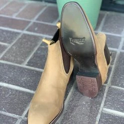 Guadalajara Western Wear Crazy Horse Leather Sole Botin Charro Men 6 Guadalajara Western Wear Crazy Horse Leather Sole Botin Charro Men