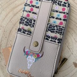 Guadalajara Western Wear Women Longhorn Card Holder