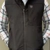 Ariat Men's Vernon 2.0 Softshell Vest Black / Black