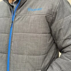 Guadalajara Western Wear Charcoal Crius Insulated Jacket Men