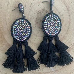 Guadalajara Western Wear Black Tassel