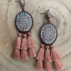 Guadalajara Western Wear Baby Pink Tassel