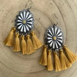 Guadalajara Western Wear Yellow Tassels Women