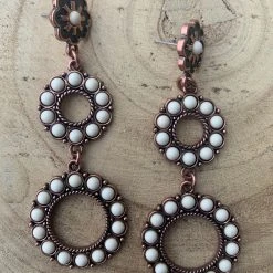 Guadalajara Western Wear Women Western Bronze Droplets