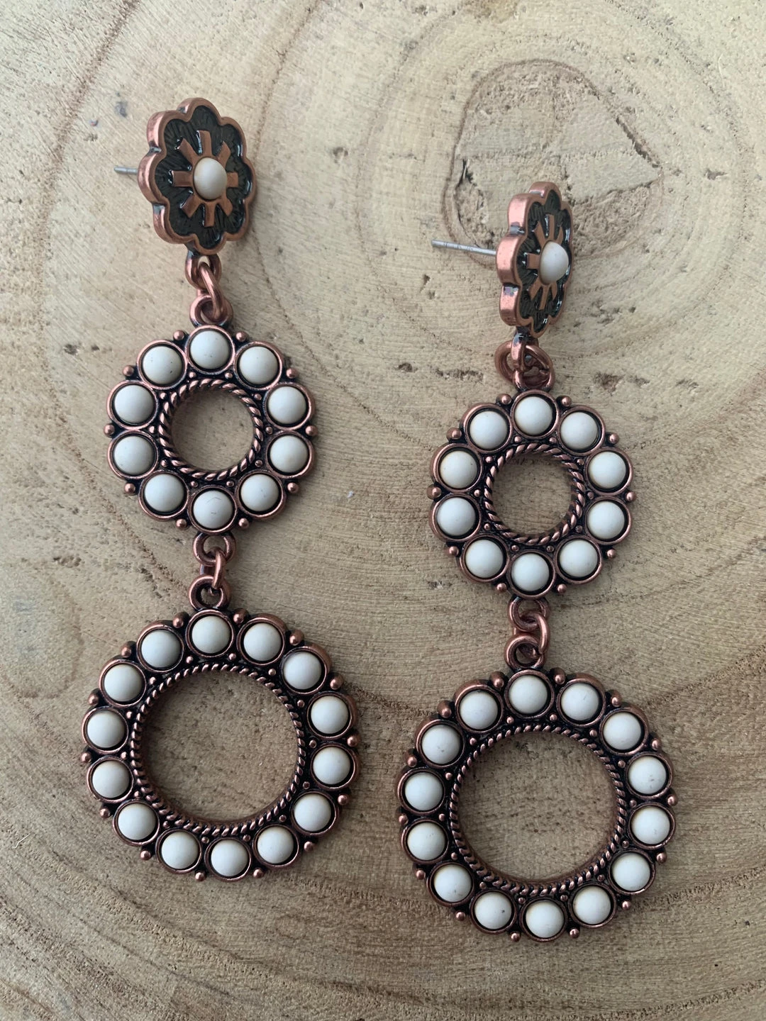 Guadalajara Western Wear Women Western Bronze Droplets 3 Guadalajara Western Wear Women Western Bronze Droplets