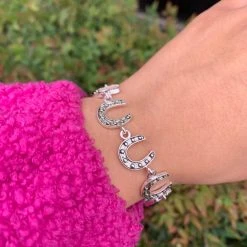 Guadalajara Western Wear Horse Shoe Magnetic Bracelet