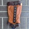 Guadalajara Western Wear Polaina Hebilla Miel/Cafe / Honey/Brown Chaps