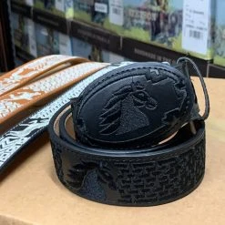 Guadalajara Western Wear Cinto Imitacion De Pita