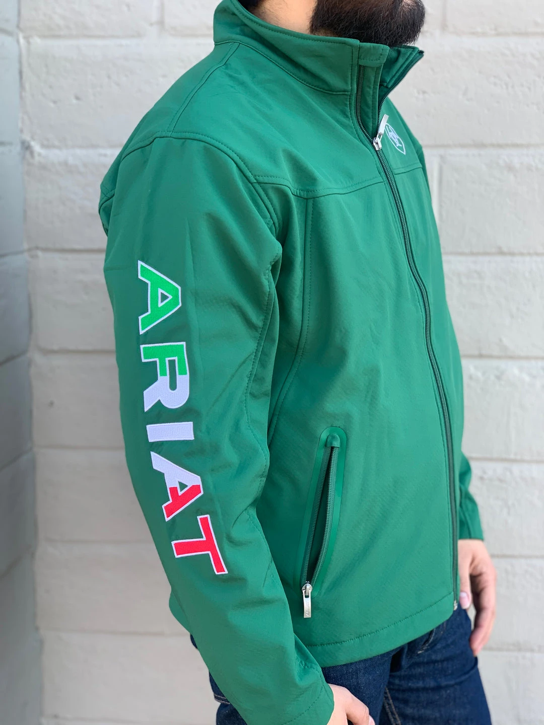 Guadalajara Western Wear Ariat New Team Soft-Shell Mexico Green/Verde Jacket 6 Guadalajara Western Wear Ariat New Team Soft-Shell Mexico Green/Verde Jacket