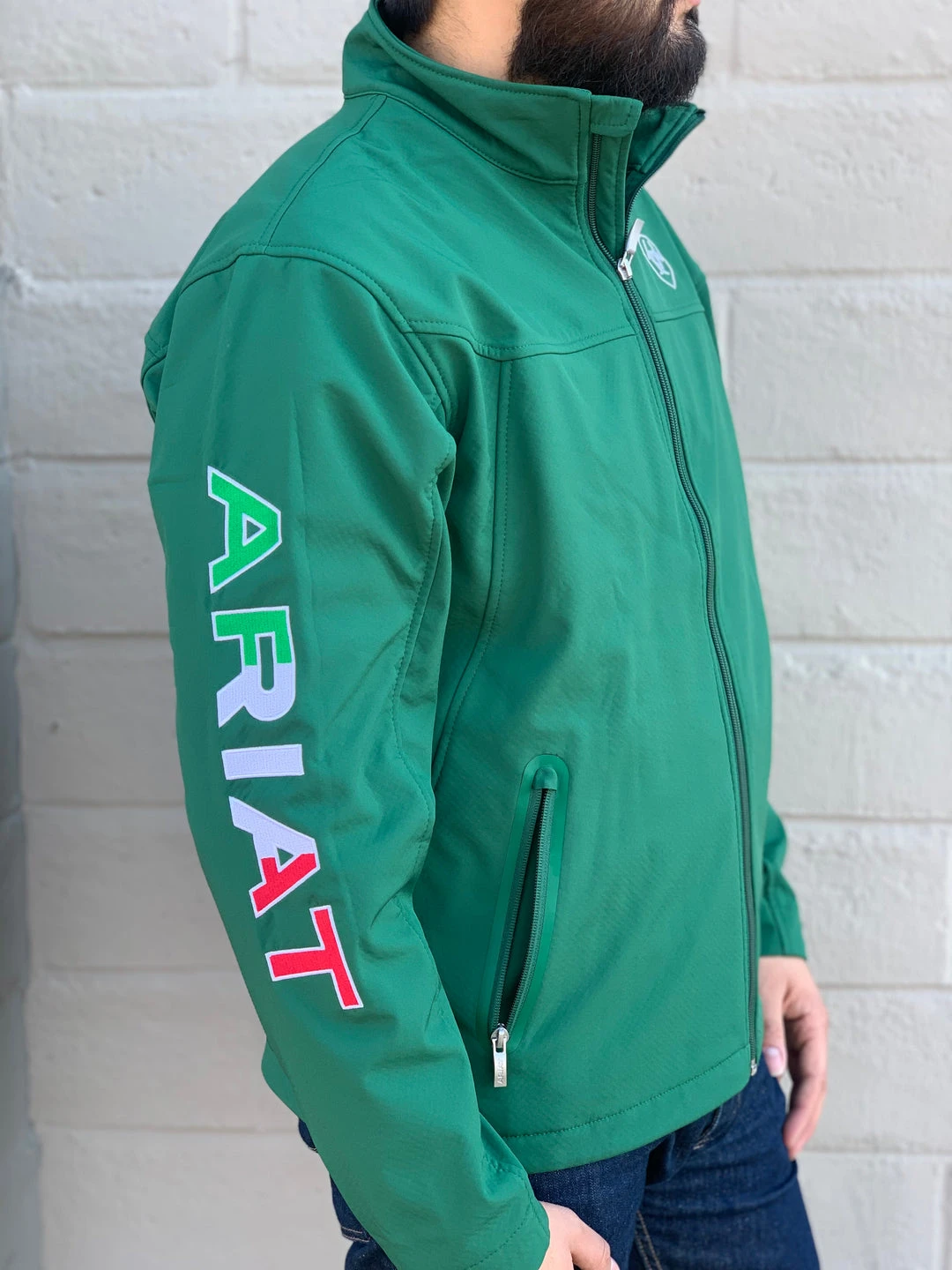 Guadalajara Western Wear Ariat New Team Soft-Shell Mexico Green/Verde Jacket 3 Guadalajara Western Wear Ariat New Team Soft-Shell Mexico Green/Verde Jacket