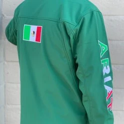 Guadalajara Western Wear Ariat New Team Soft-Shell Mexico Green/Verde Jacket 9 Guadalajara Western Wear Ariat New Team Soft-Shell Mexico Green/Verde Jacket