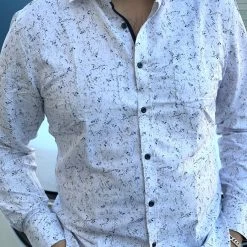 Guadalajara Western Wear Men's Italian Print Long Sleeve Shirt - B603