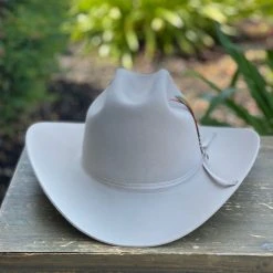 Stetson 6x Spartan Silverbelly Cowboy Felt Hat Sinaloa (Copa Chica Falda/Brim 3.5")
