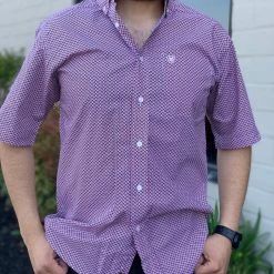 Guadalajara Western Wear Ariat Ganache Classic Fit Short Sleeve Shirt Men